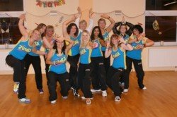 Zumba-Trainingsgruppe von Lida Kahl