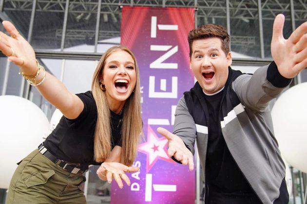 Supertalent 2021 Moderatoren sind Lola Weippert und Chris Tall