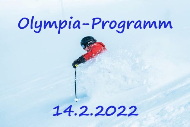 Olympia-Programm am 14.2.2022