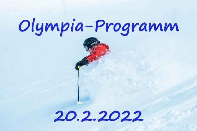 Olympia-Programm am 20.2.2022