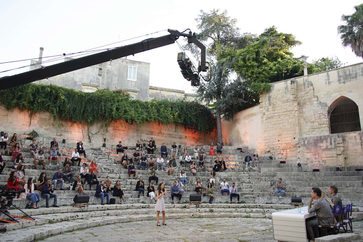 Amphitheater von Lecce - Drehort des letzten Auslands-Recalls