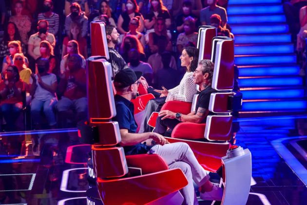 The Voice of Germany 26.8.2022 - Alle Talente und Songs, wer geht in welches Team? - hier im Bild die The Voice Coaches 2022