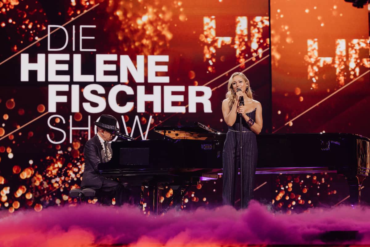 Helene Fischer in ihrer Weihnachts-Show am 25.12.2023