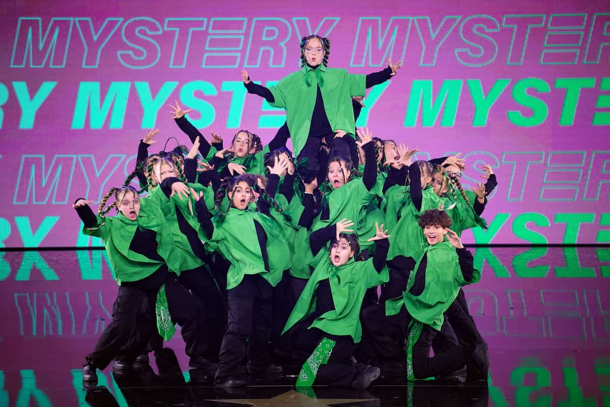 Tänzergruppe 'Mystery' im Finale Supertalent 17.2.2024