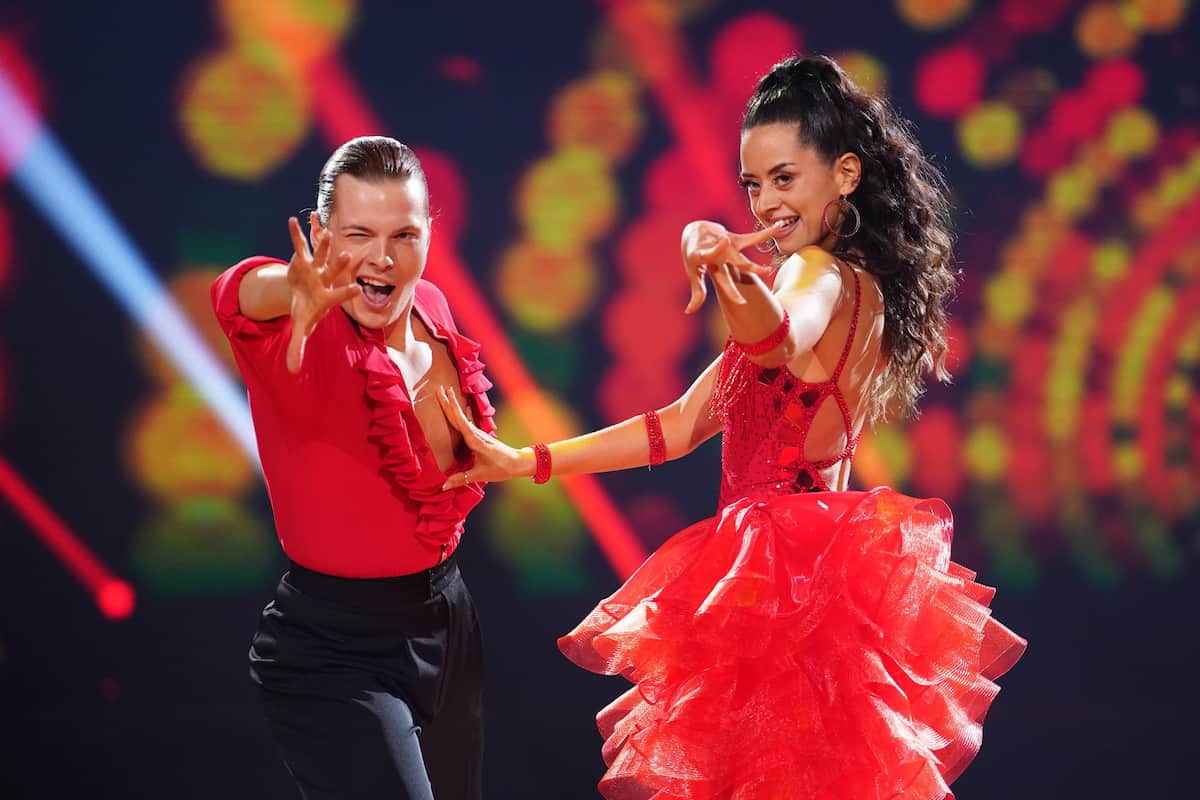 Gabriel Kelly und Malika Dzumaev im Finale Let's dance 24.5.2024