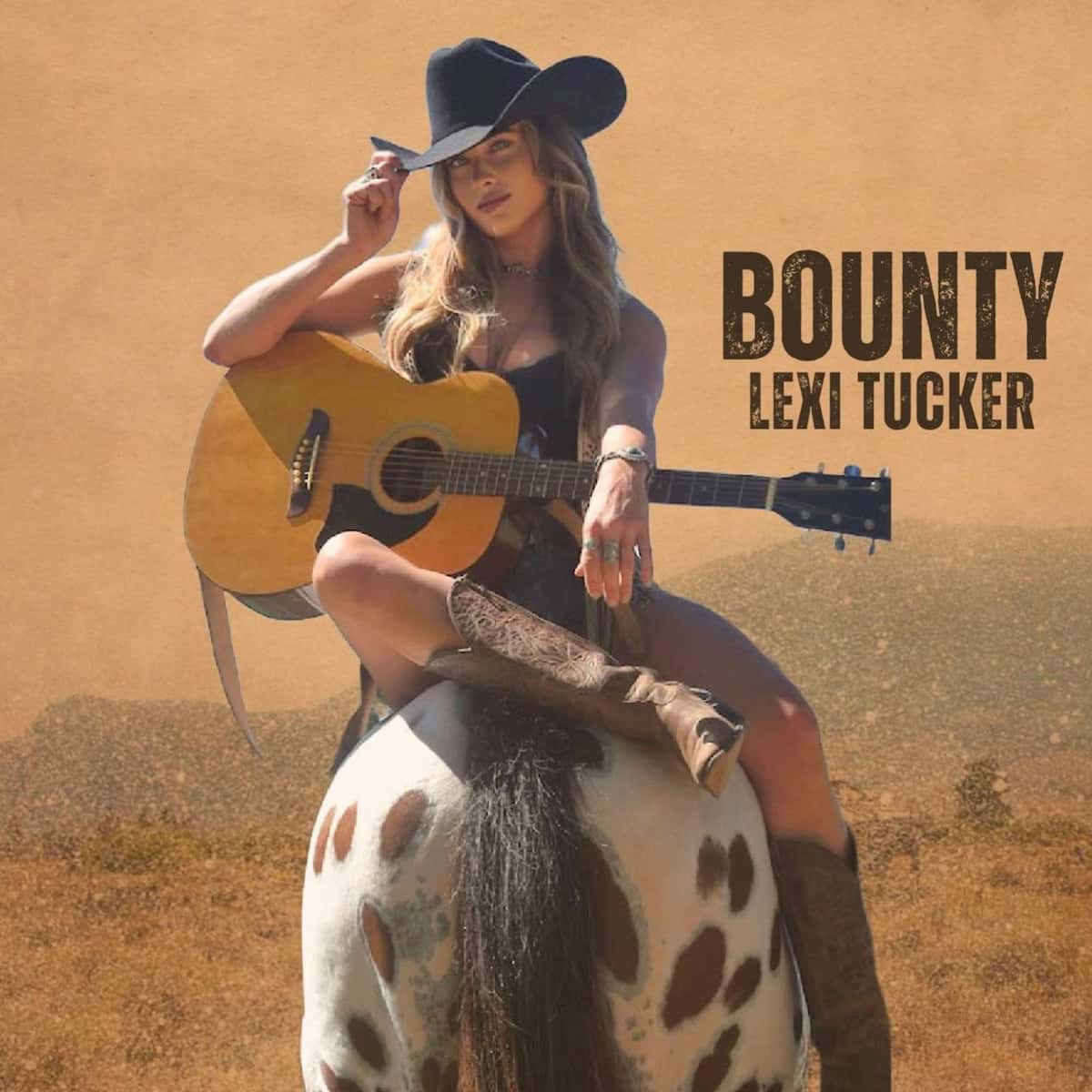 Lexi Tucker 2023 - hier im Bild das Single-Cover zum Song Bounty