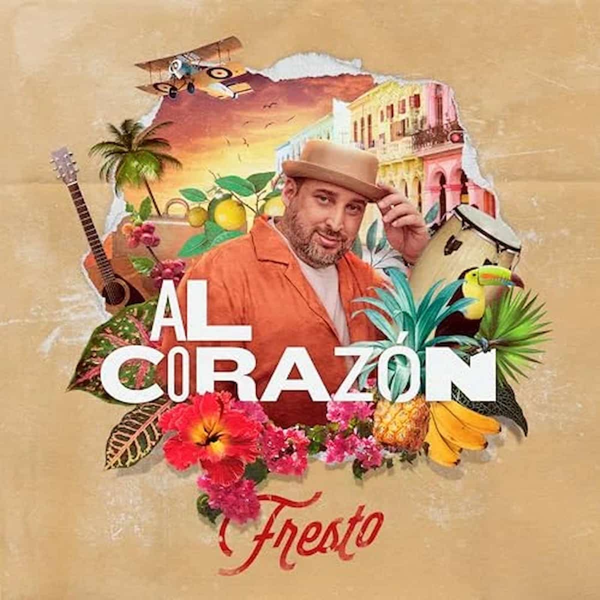 Fresto Music - Neues Salsa-Album “Al Corazon” - hier im Bild das Album-Cover