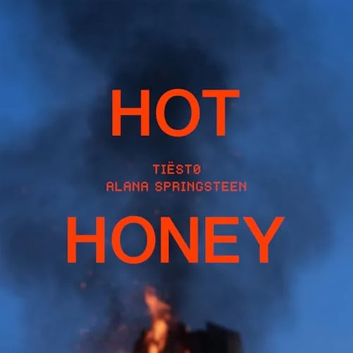 Alana Springsteen & Tiësto “Hot Honey” Country trifft DJ, ein Sommer-Hit - hier im Bild das Single-Cover