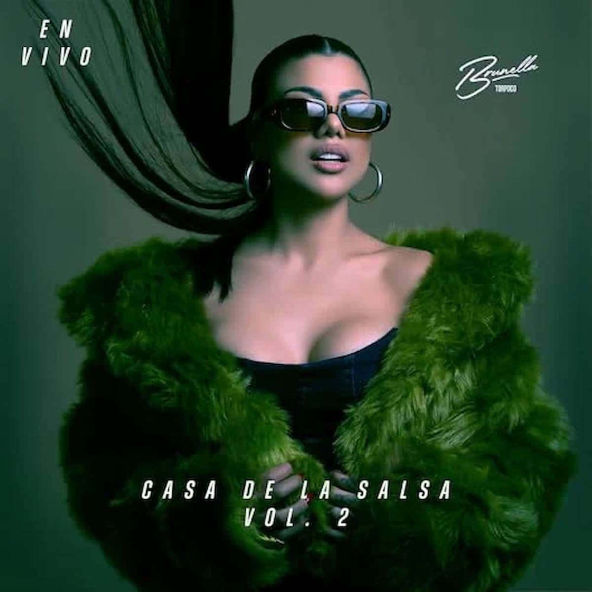 Brunella Torpoco 2021 - Cover zum Live-Album La Casa de La Salsa Vol 2