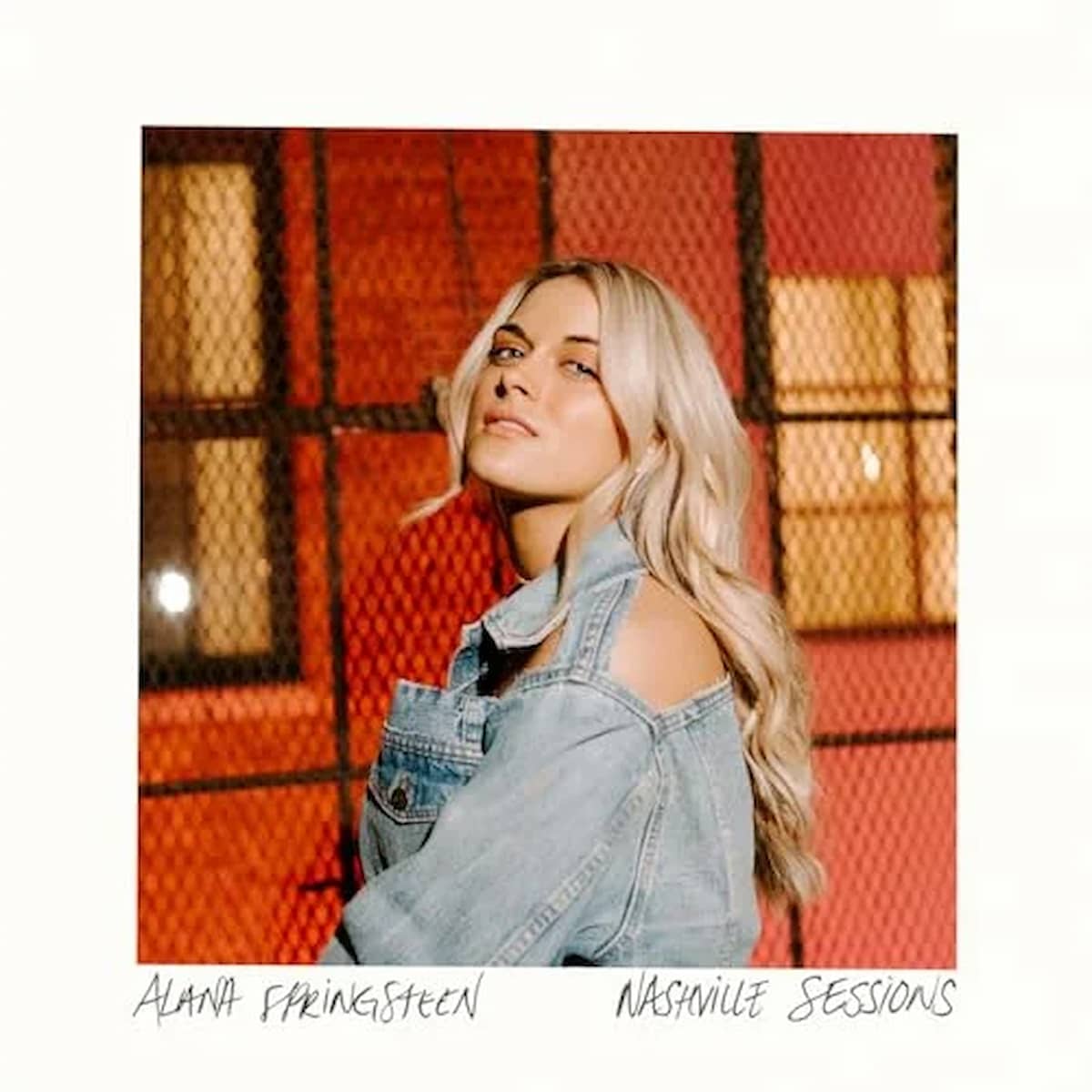 Alana Springsteen 2024 - Nashville Sessions - hier im Bild das EP-Cover mit der Künstlerin im Mittelpunkt