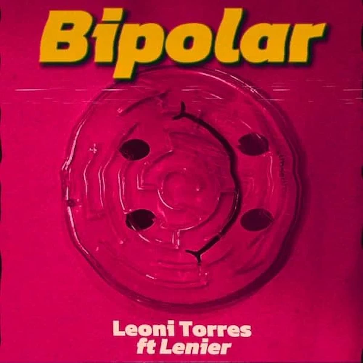 Neuer Salsa-Song “Bipolar” Leoni Torres ft. Lenier - hier im Bild das Single-Cover