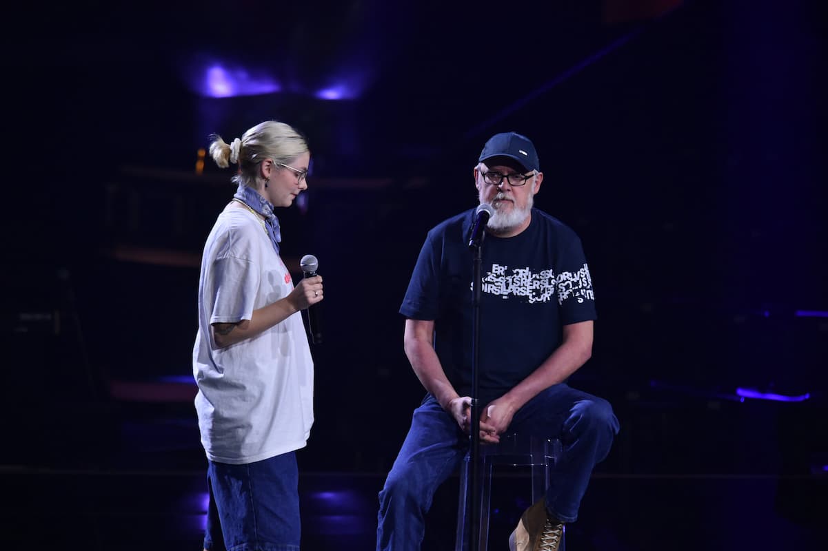 Maren Janowsky und Christian Janowsky bei The Voice 27.9.2024