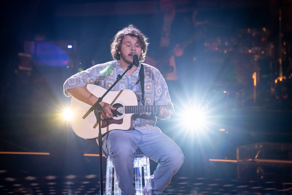 Elias Zobeley bei The Voice 17.10.2024