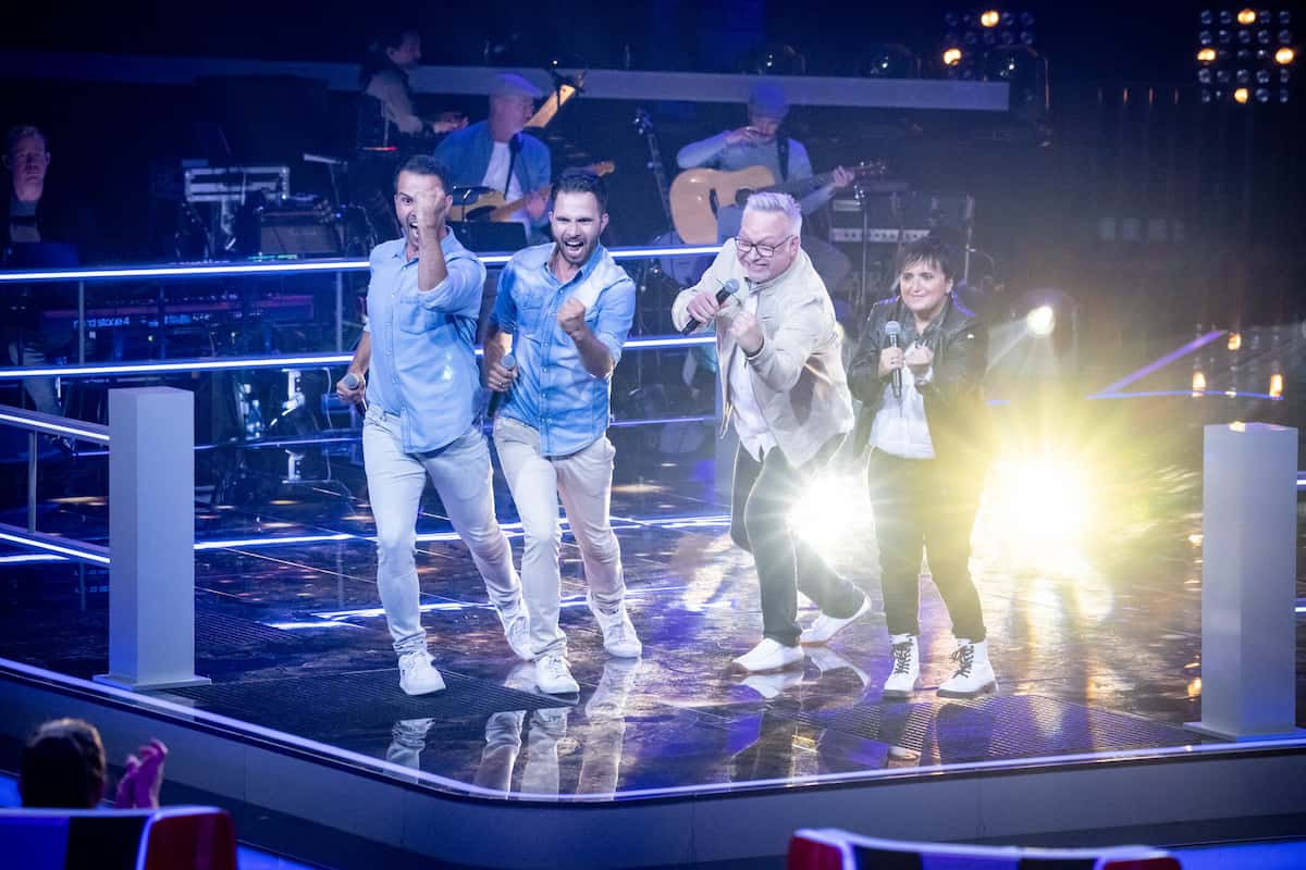 Pasquale Tibello und Michele Tibello und Duo Deluxe Battle im Team Kamrad The Voice 24.10.2024