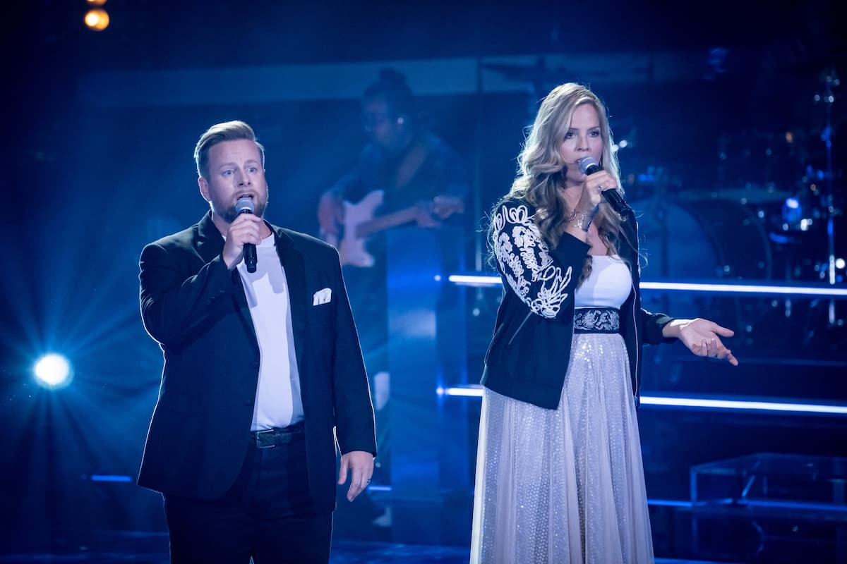 Petter Bjällö-Glaser und Jennifer Lynn Battle im Team Samu The Voice 24.10.2024