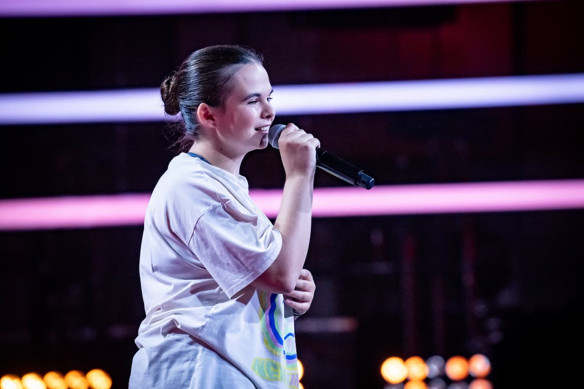 Selina Hartel bei The Voice am 3.10.2024