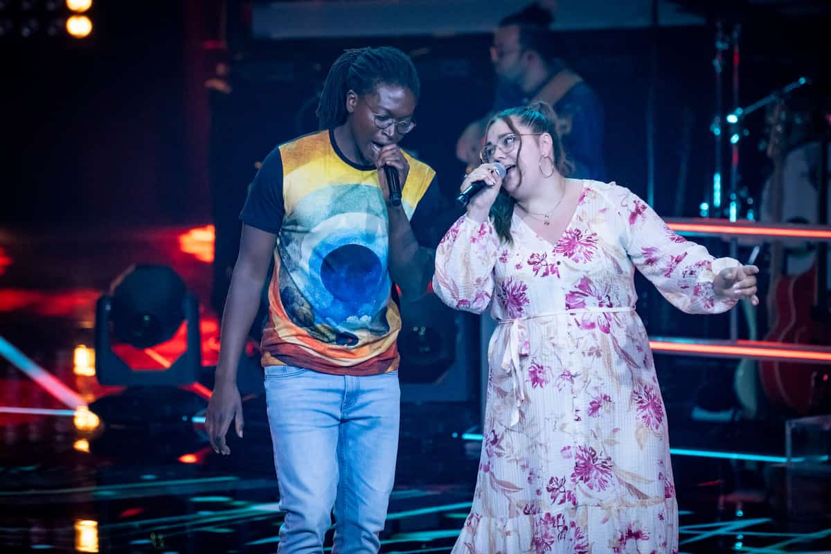 Shalu Chisenga und Gina Bulach - Team Mark The Voice 31.10.2024