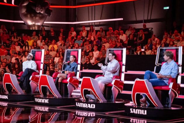 The Voice of Germany 24.10.2024 Erste Battles in allen 4 Teams - hier im Bild die vier Coaches