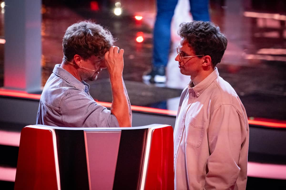 The Voice of Germany am 25.10.2024 Battles, Talente, Songs, Entscheidungen, hier im Bild Samu und Kamrad