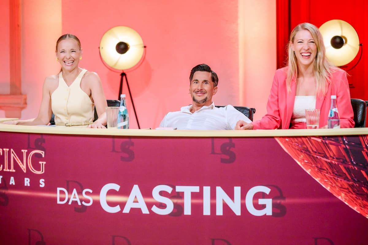 Dancing Stars 8.11.2024 Casting der Profitänzer im ORF - hier im Bild die Jury heute