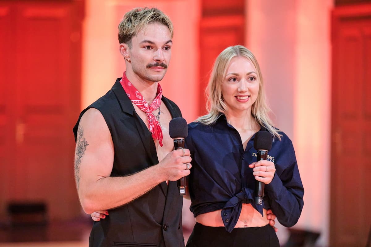 Ivan Dubinin - Julia Schneider als Tanzpaar bei Dancing Stars 22.11.2024