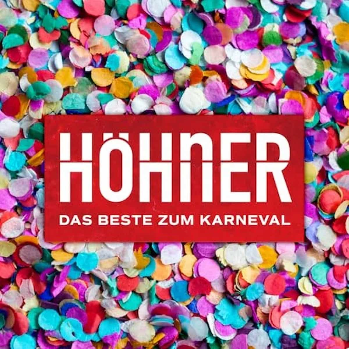 Karneval 2024-2025: Neue Karneval-CDs, neue Karnevalslieder - hier im Bild das Cover einer neuen Zusammenstellung einiger beliebter Lieder der Höhner (mehr dazu siehe unten im Text)