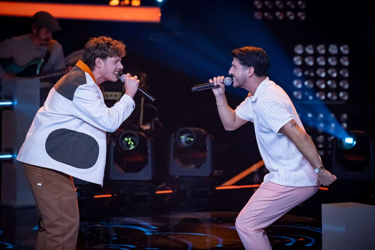 Sascha Steitz und Anil Yildirim Team Kamrad The Voice 1.11.2024