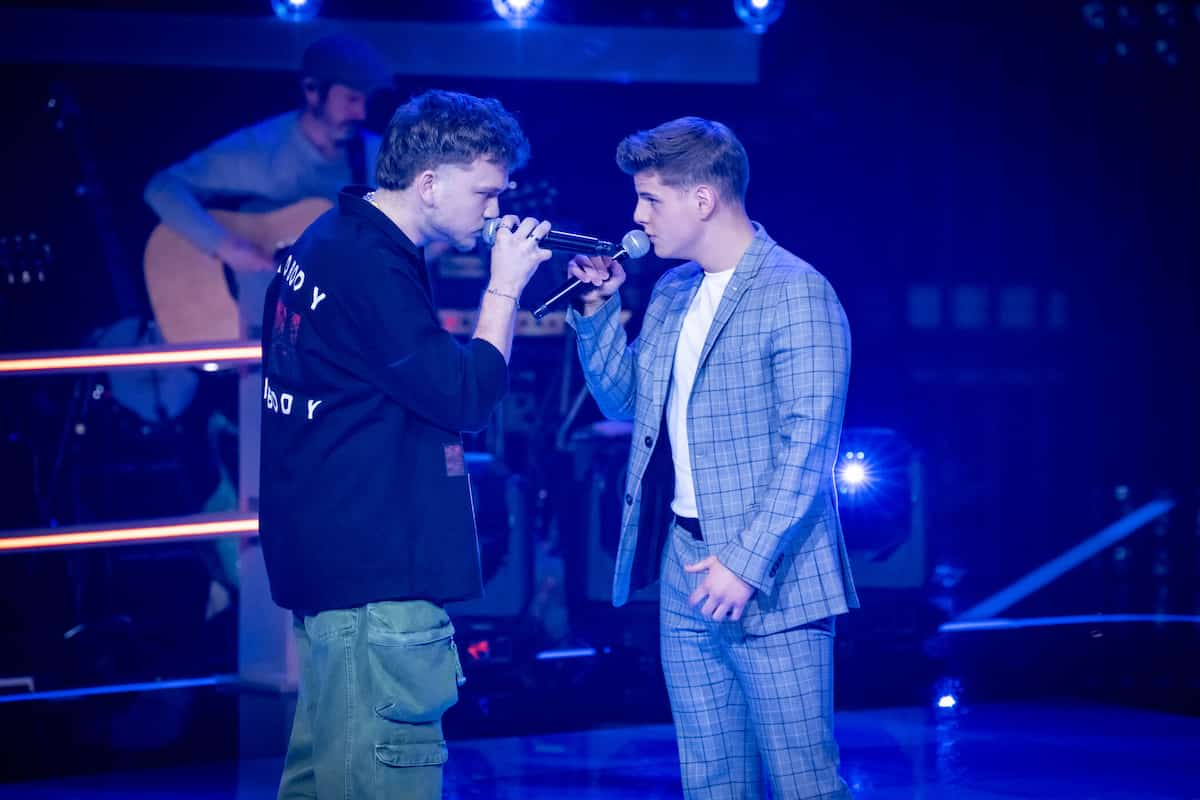 Sebastian Zappel und Elijas Karlsson Team Yvonne The Voice 1.11.2024