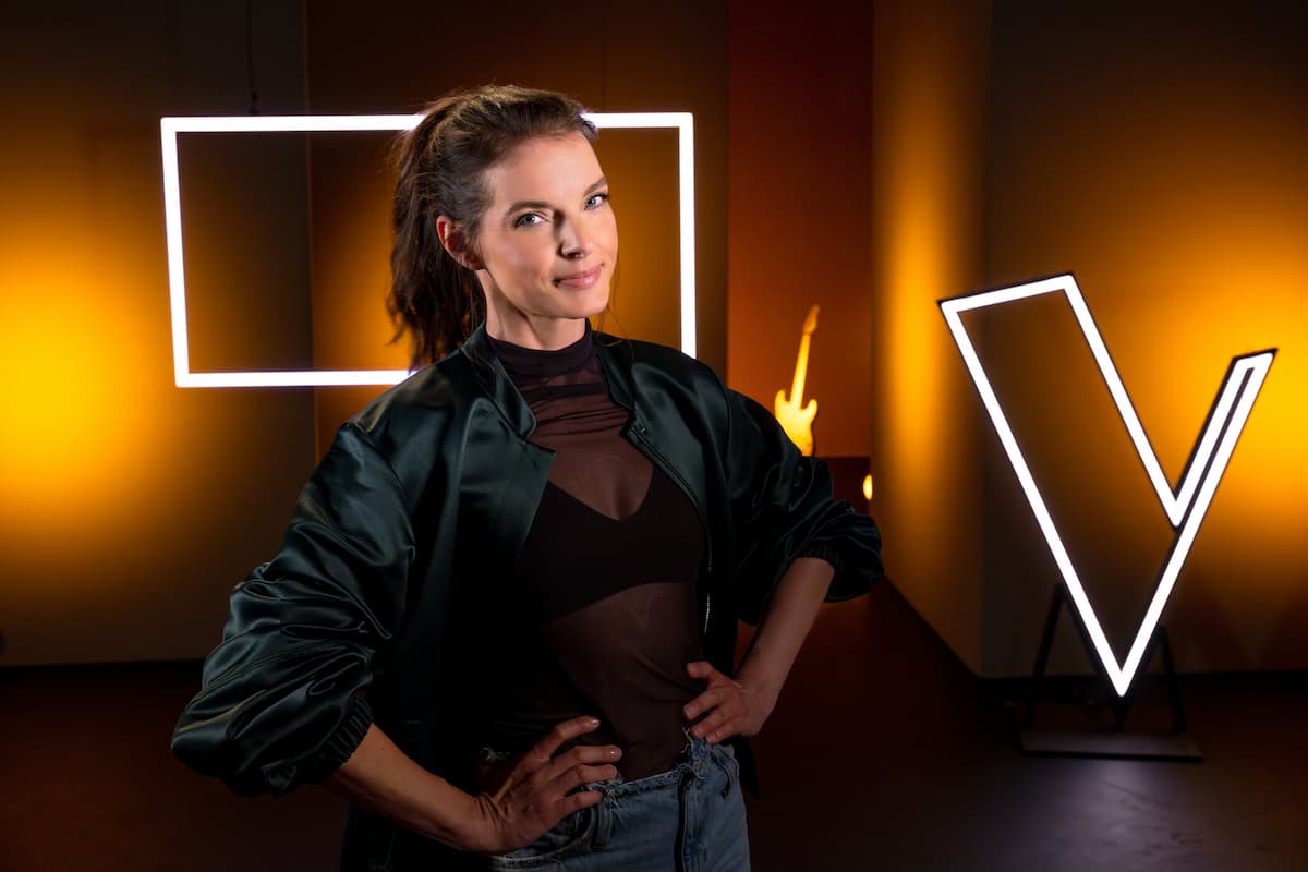 Talente Team Yvonne The Voice 29.11.2024 und ihre Songs - hier im Bild Yvonne Catterfeld als Coach