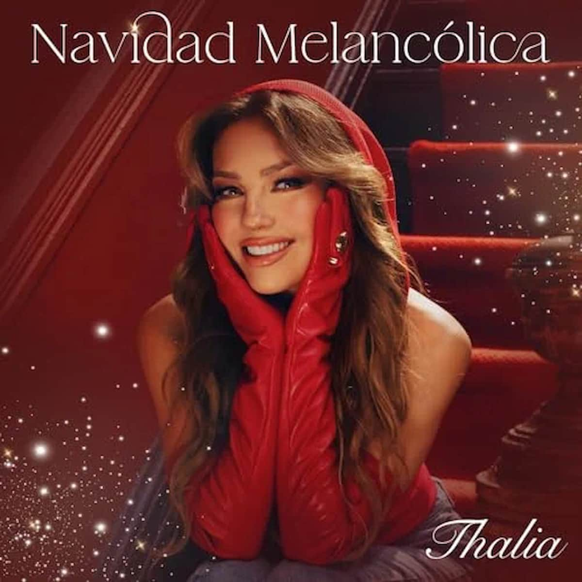 Thalia “Navidad Melancolica” - hier im Bild das Album-Cover mit Thalia