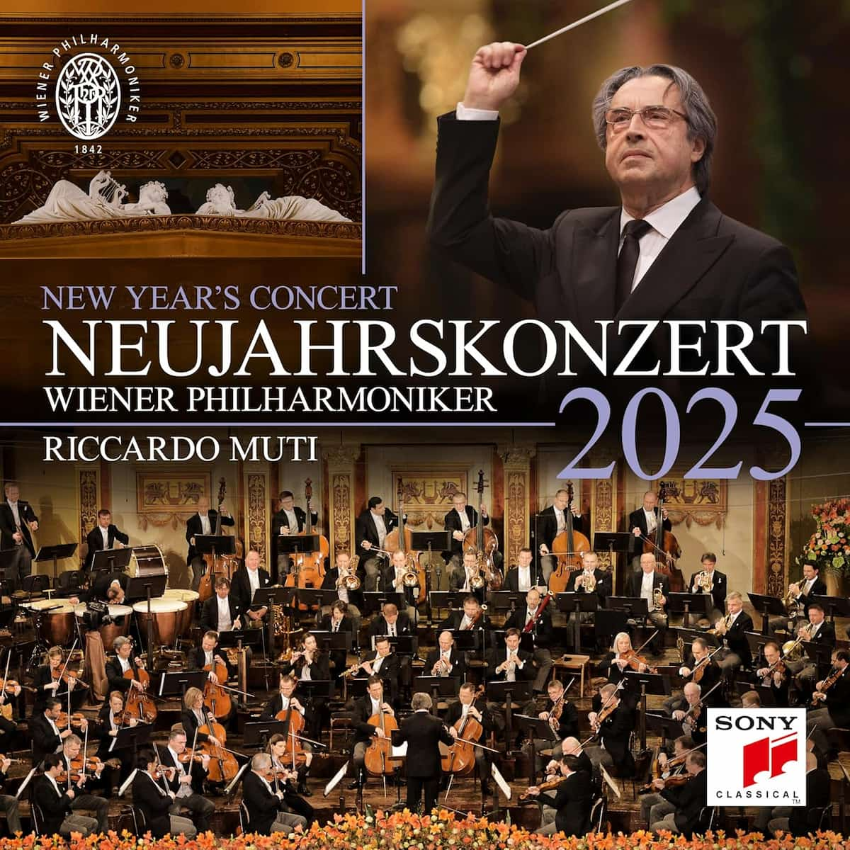 CD, DVD, Blu-ray, Vinyl vom Neujahrskonzert 2025 der Wiener Philharmoniker