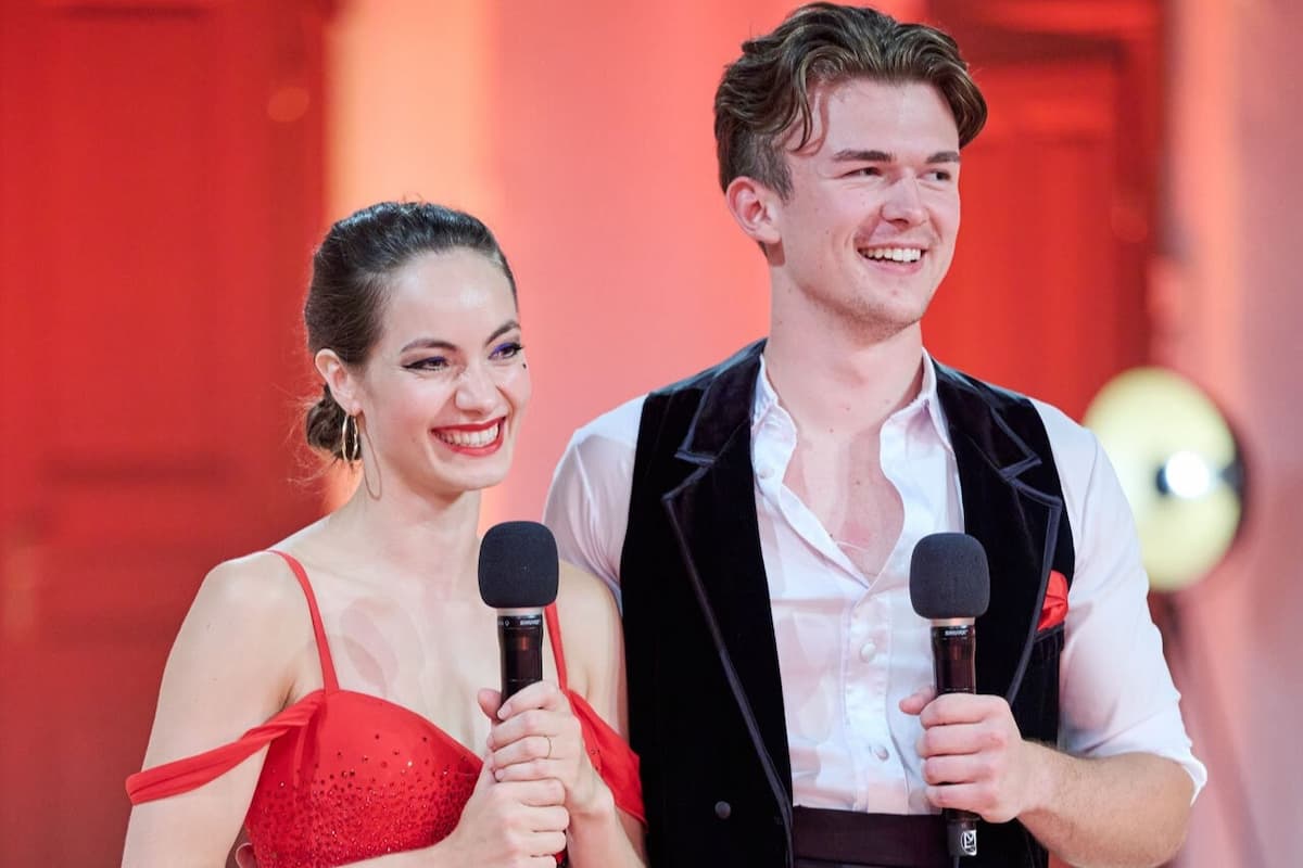 Justin Trompeter und Diana Starnets im Finale Dancing Stars 6.12.2024