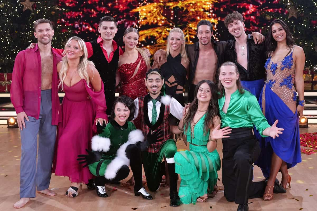 Let's dance 20.12.2024 Paare: Wer tanzt mit wem? - hier im Bild alle Tanzpaare