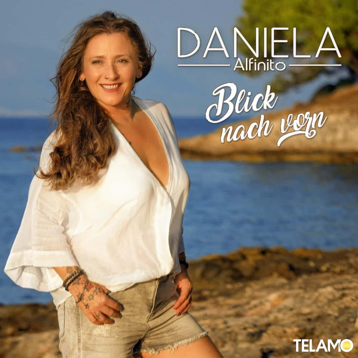 Daniela Alfinito CD “Blick nach vorn” 2025 - hier im Bild das Album-Cover