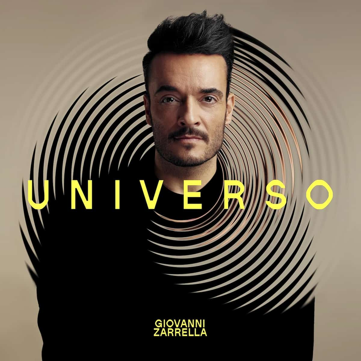 Giovanni Zarrella CD “Universo” 2025 - hier im Bild das Album-Cover mit dem Künstler