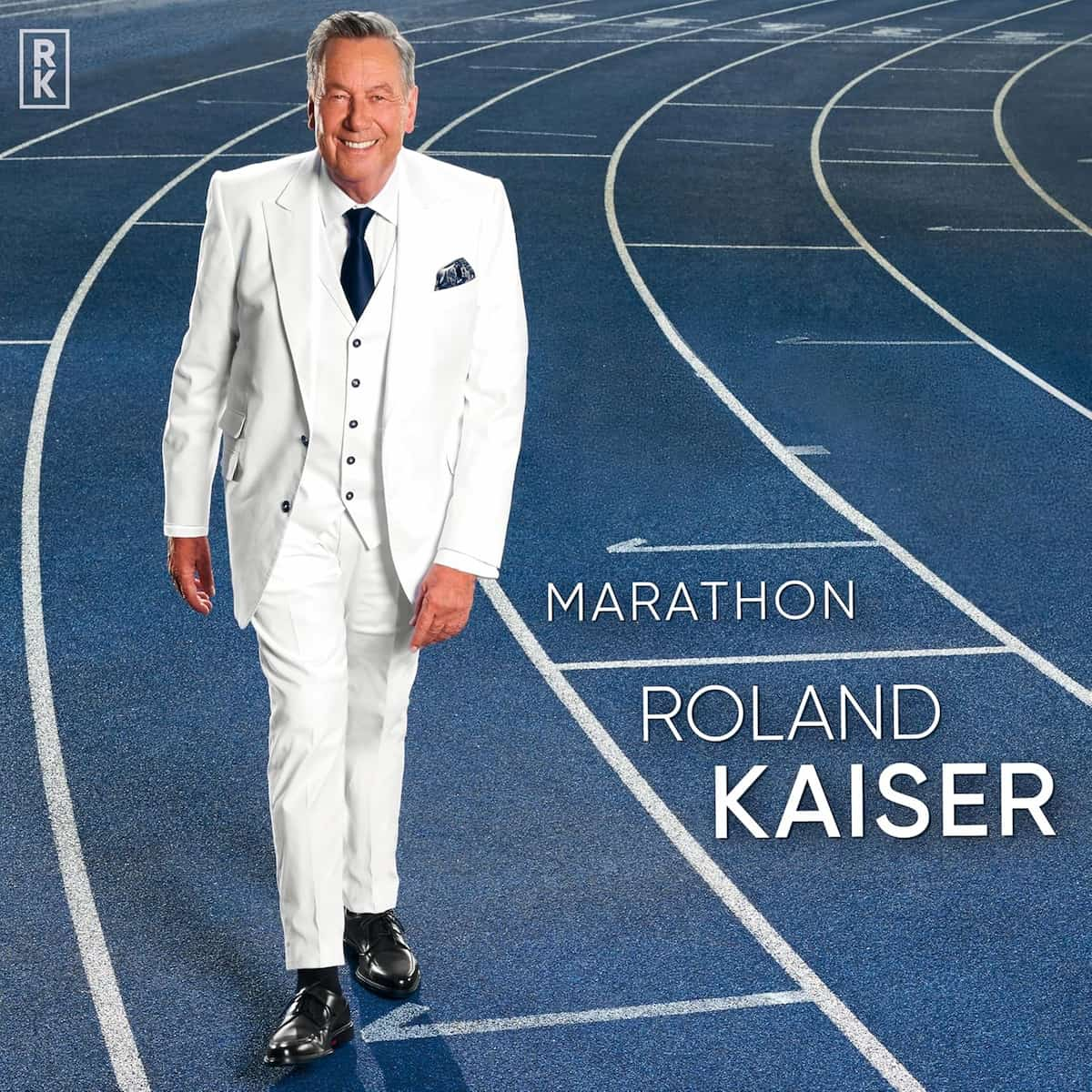 Roland Kaiser CD “Marathon” 2025 - hier im Bild das Album-Cover zur neuen Roland-Kaiser-CD