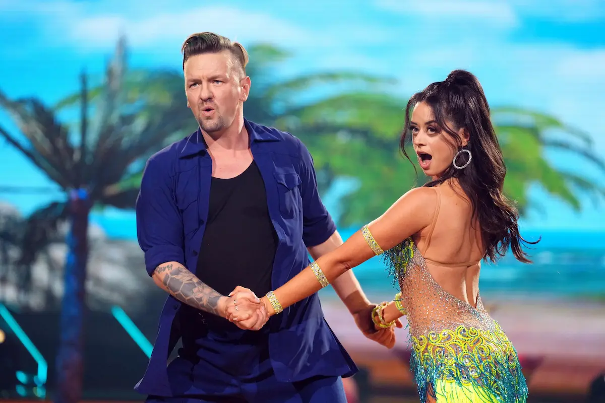 Ben Zucker und Malika Dzumaev mit Cha Cha Cha bei Let's dance am 21.3.2025