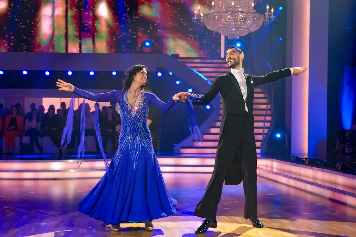 Dancing Stars am 14.3.2025 - Eva Glawischnig und Dimitar Stefanin