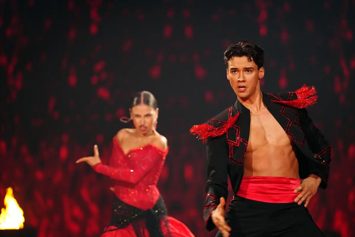 Diego Pooth & Ekaterina Leonova mit Paso doble bei Let's dance am 14.3.2025