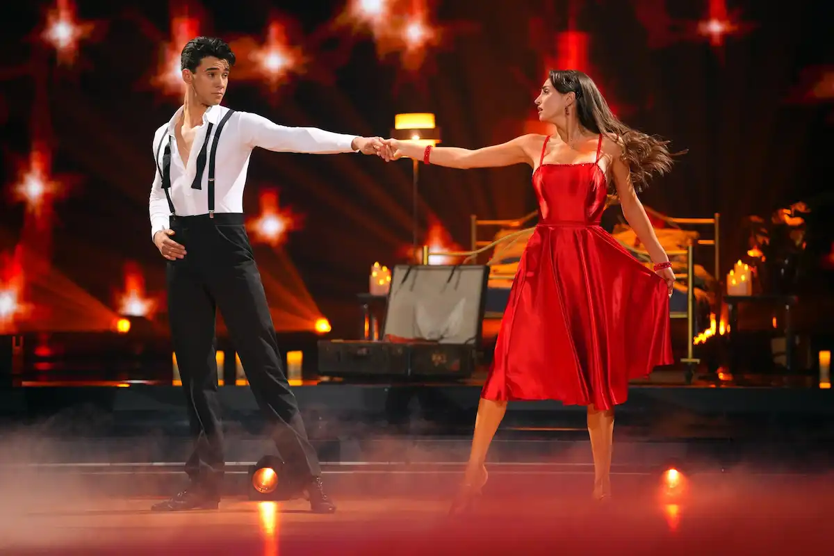 Diego Pooth und Ekaterina Leonova bei Let's dance 7.3.2025