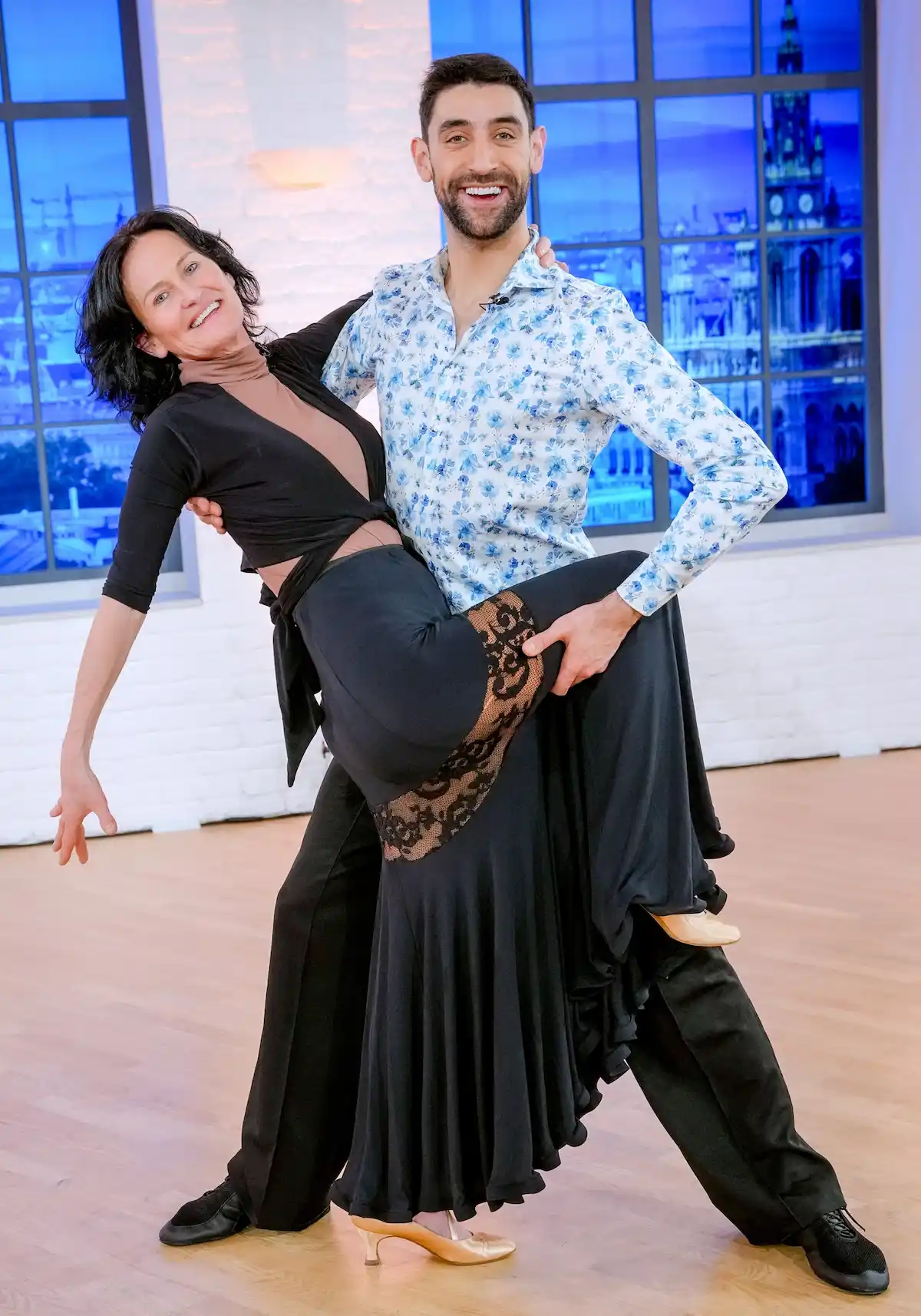 Eva Glawischnig, Dimitar Stefanin - Dancing Stars 2025 Proben