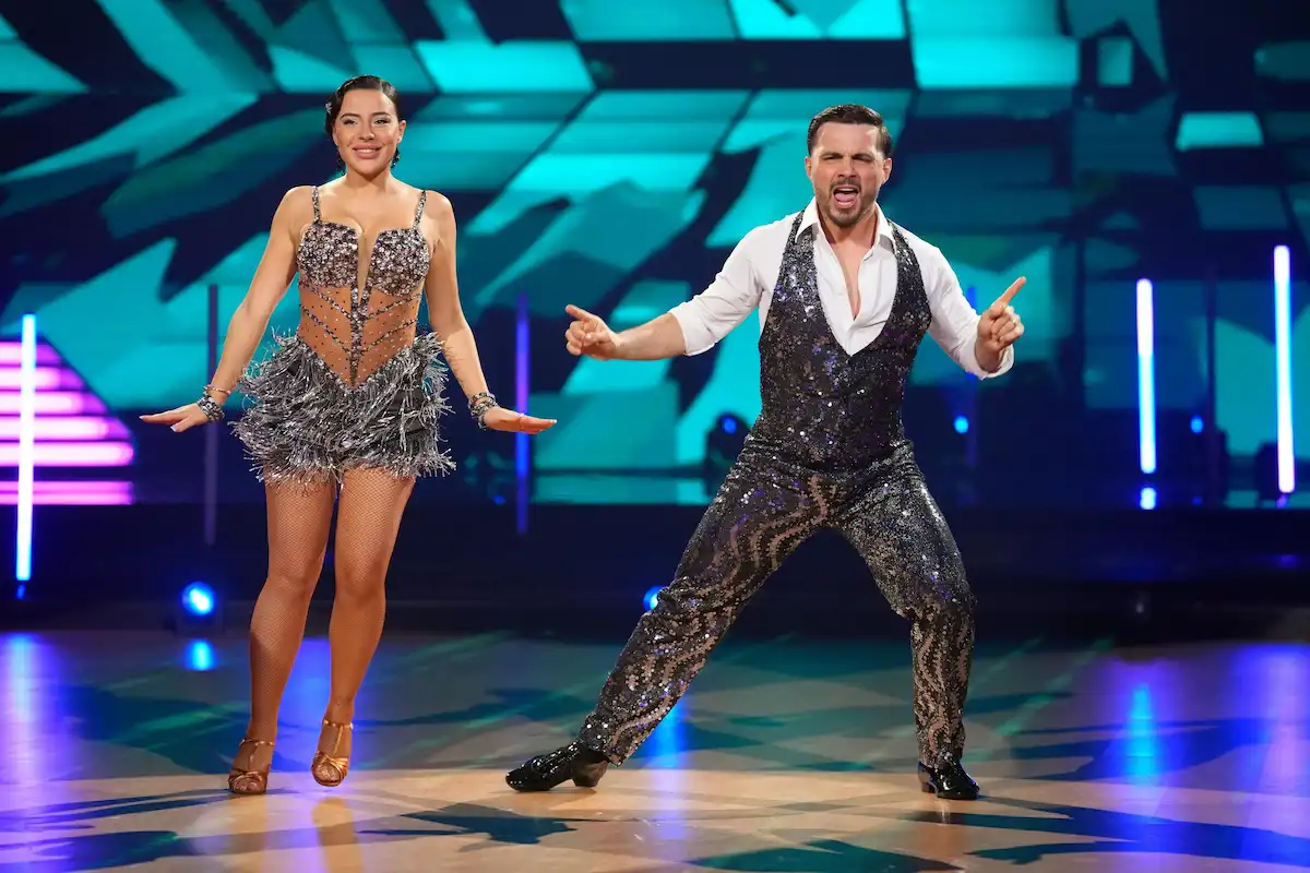 Leyla Lahouar und Sergiu Maruster bei Let's dance 7.3.2025