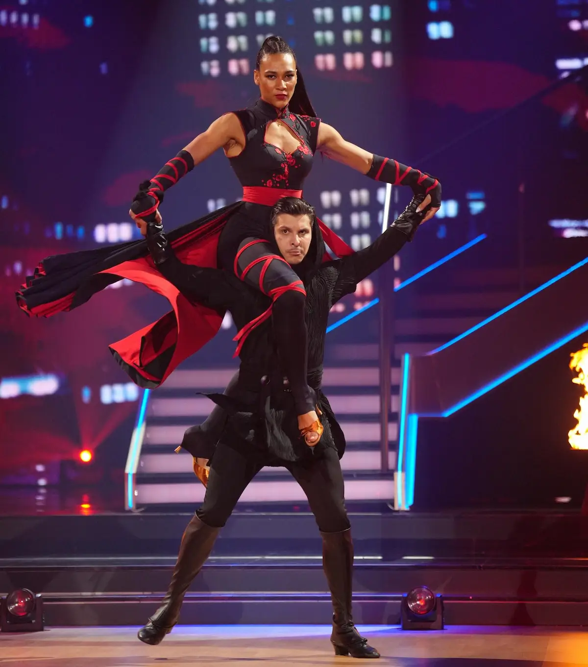 Marie Mouroum & Alexander Ionel Unstimmig beim Paso doble - Let's dance am 7.3.2025