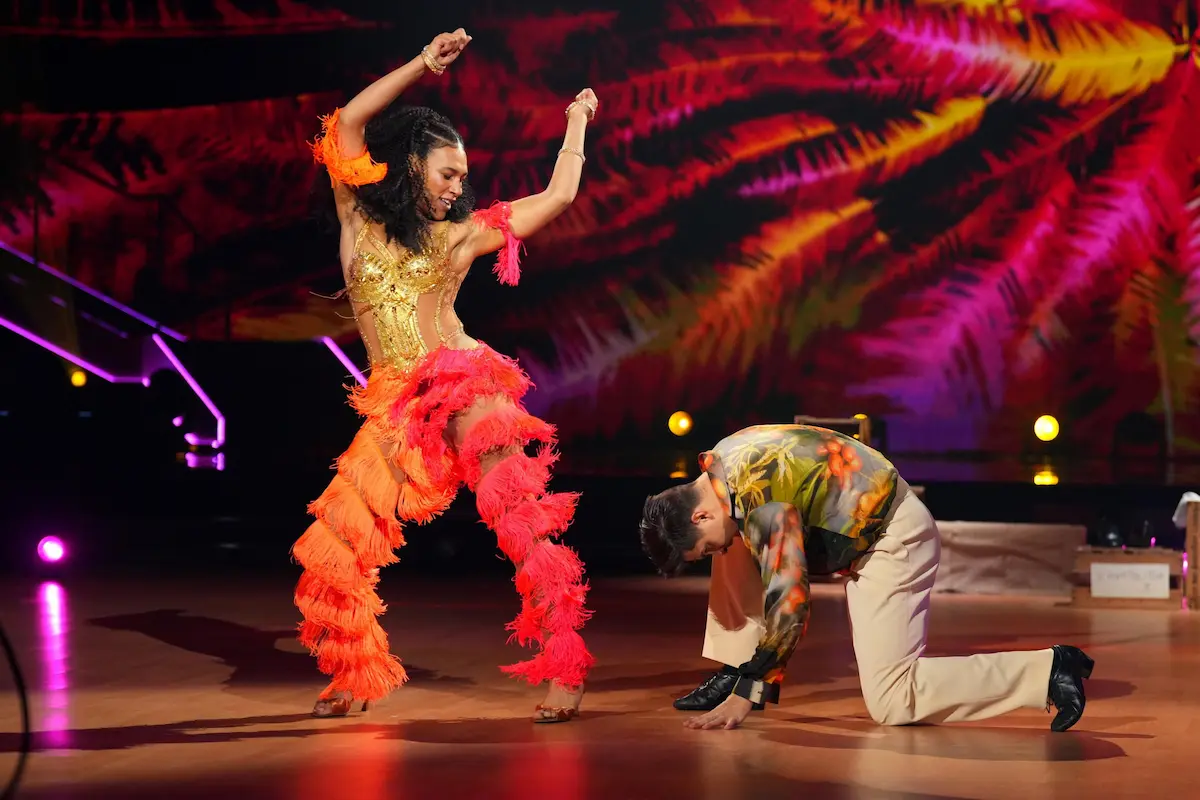 Mein Tanz des Abends bei Let's dance am 21.3.2025 - Samba von Marie Mouroum und Alexandru Ionel