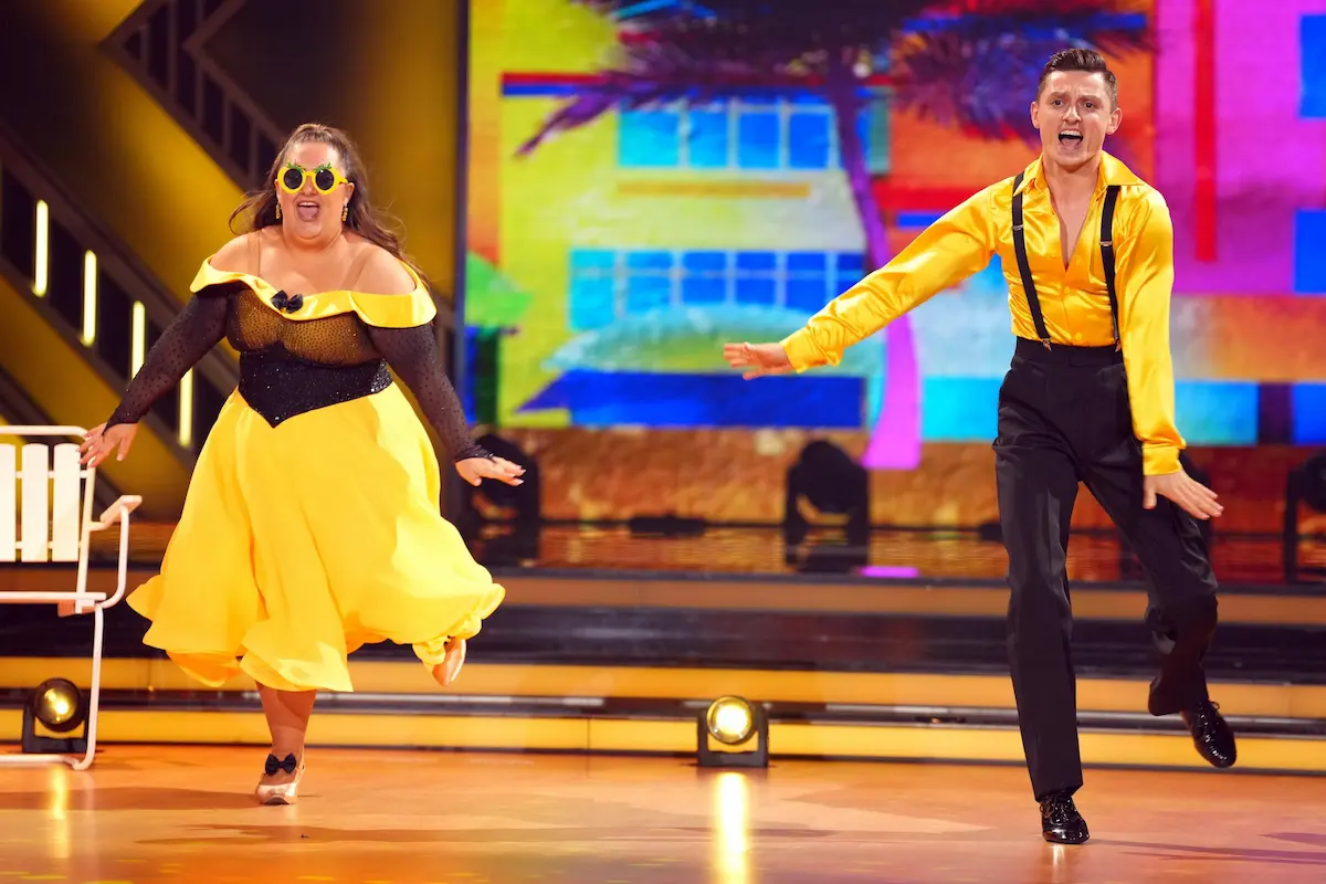 Sandra Safiulov (selfiesandra) - Zsolt Sandor Cseke mit Quickstep bei Let's dance am 21.3.2025