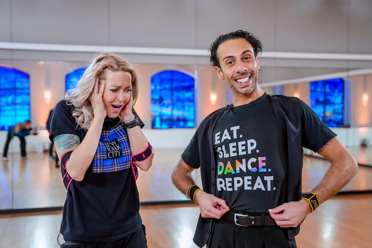 Simone Lugner, Danilo Campisi - Dancing Stars 2025 Proben